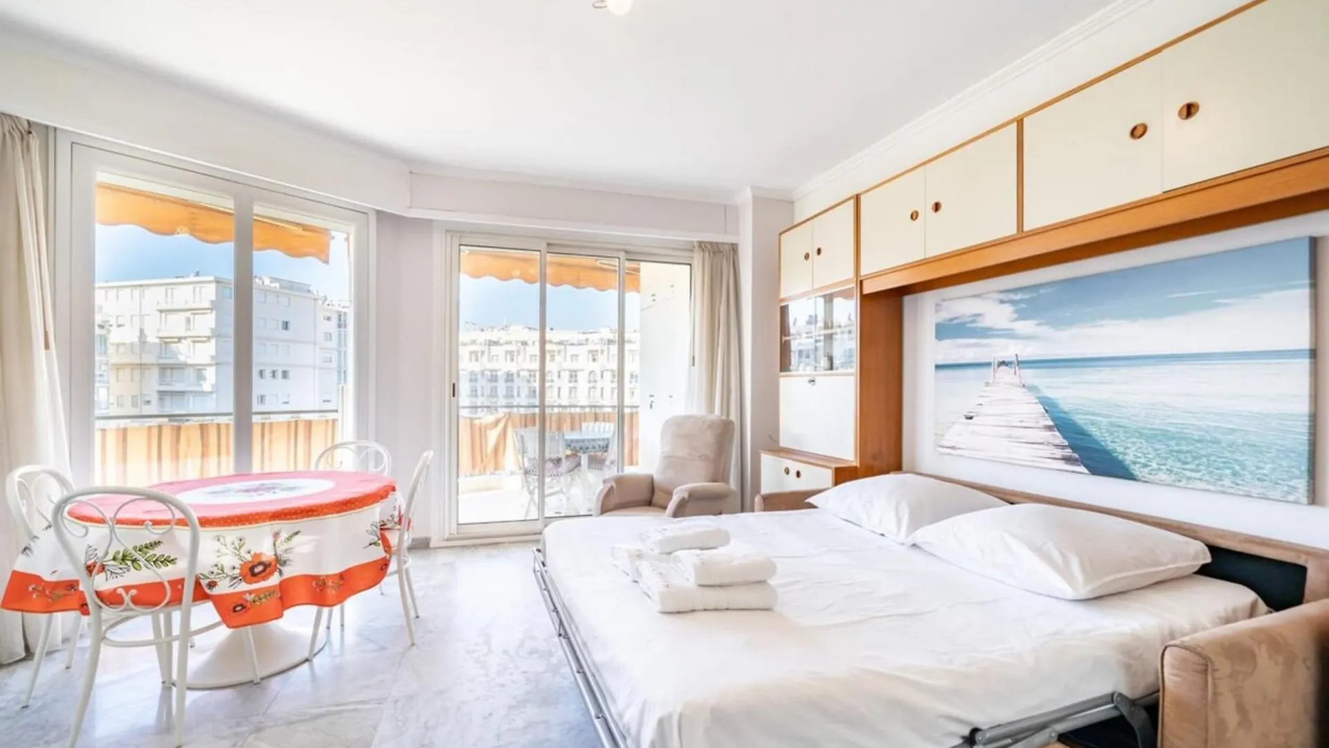 公寓 Charming 1 Bedroom On The Top Floor 戛纳 法国